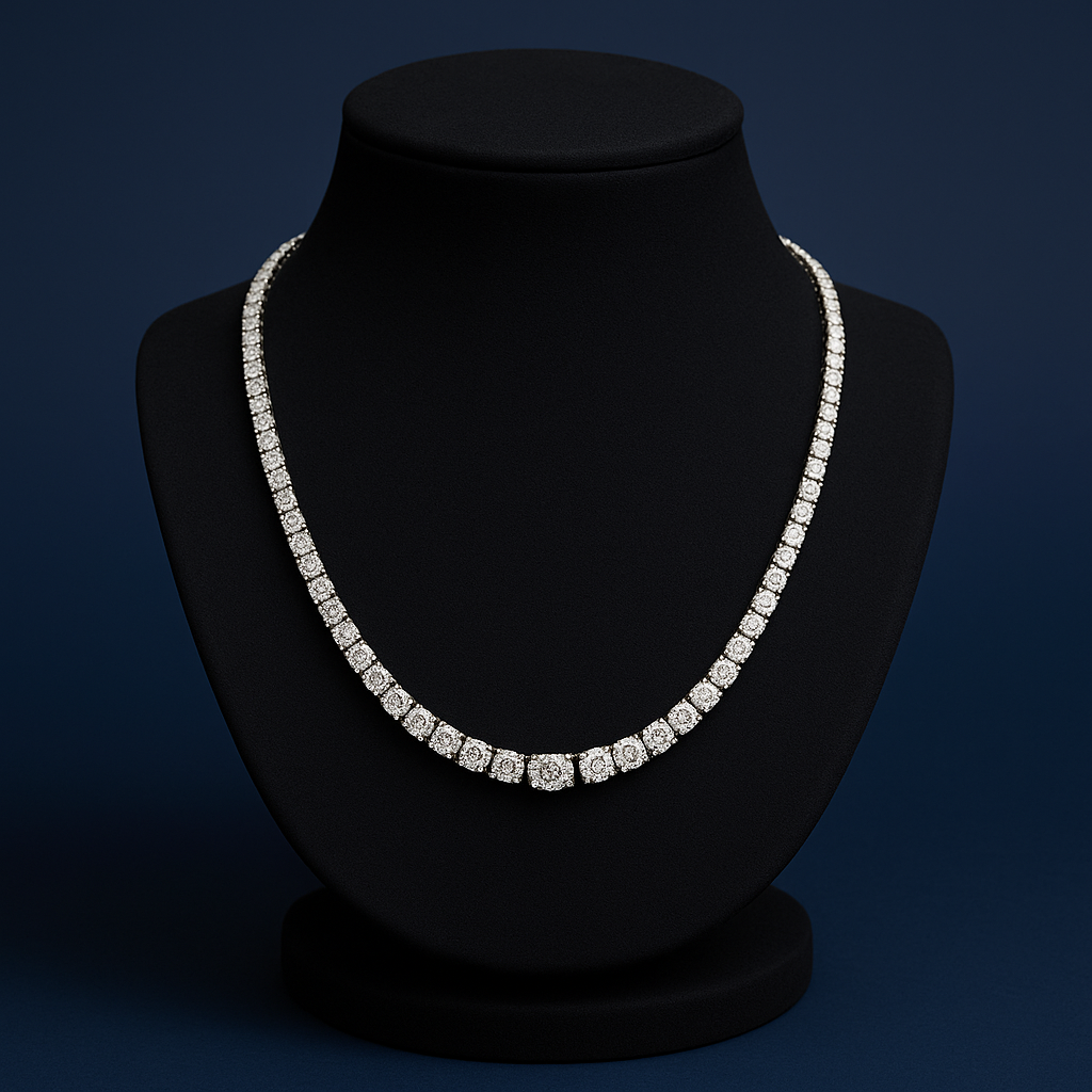 Diamond Tennis Necklaces